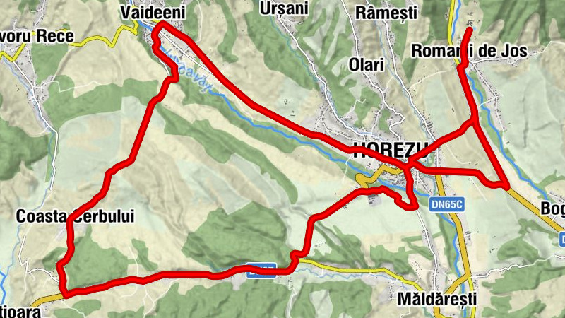 Biserică - Romanii de Jos - Dealul Ulmului - Horezu
