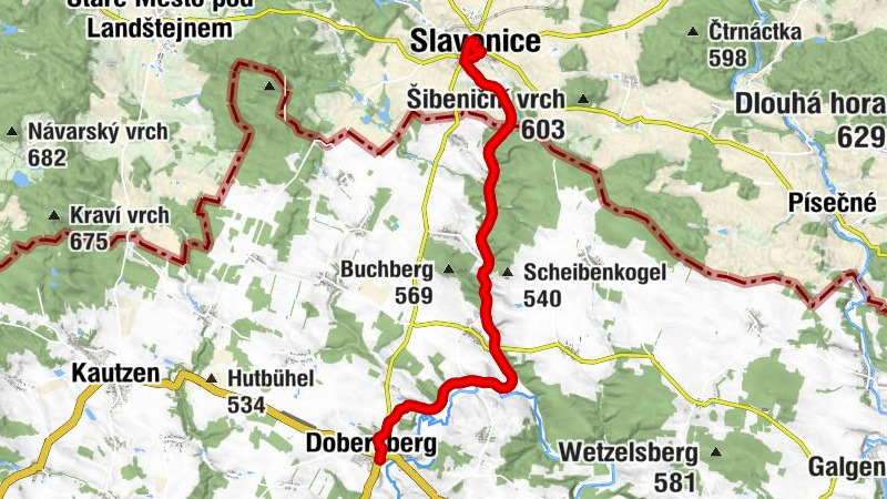 Dobersberg - Farní sbor ČCE - Nanebevzetí Panny Marie - sv. Jan Nepomucký