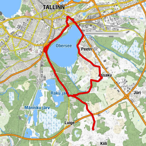 Kangru alevik - Kangru - Tallinn - Järveküla