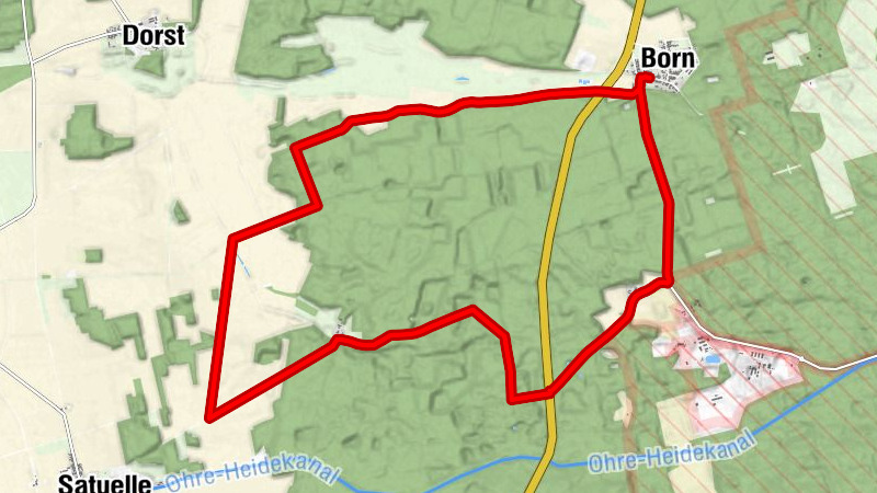 Born - Hütten - Heidegaststätte Waldfrieden