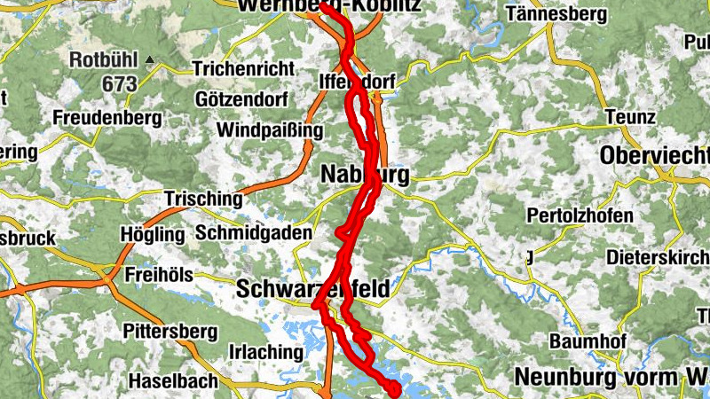 Wernberg - Gasthof Sperl - Wernberg-Köblitz - Pfreimd