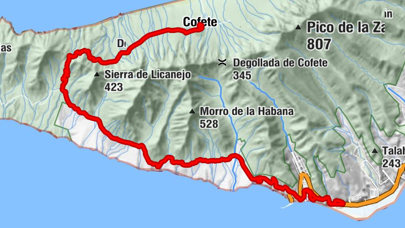 Ermita de San Miguel - Cofete - La Montaneta - Pájara