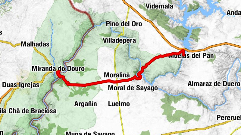 Miranda do Douro - Capielha de Santa Catrina - Salto de Villalcampo - Villalcampo