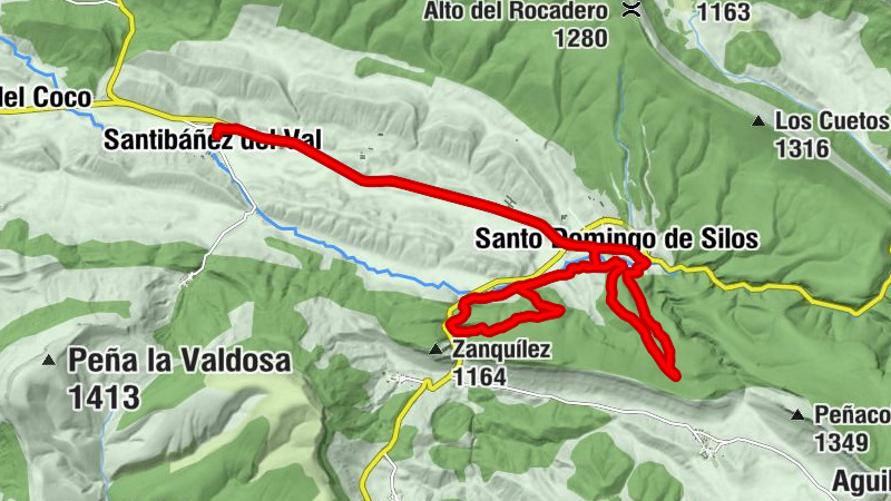 Santibáñez del Val - Ermita de la Virgen del Camino - Iglesia de San Pedro - Iglesia de San Juan Bautista