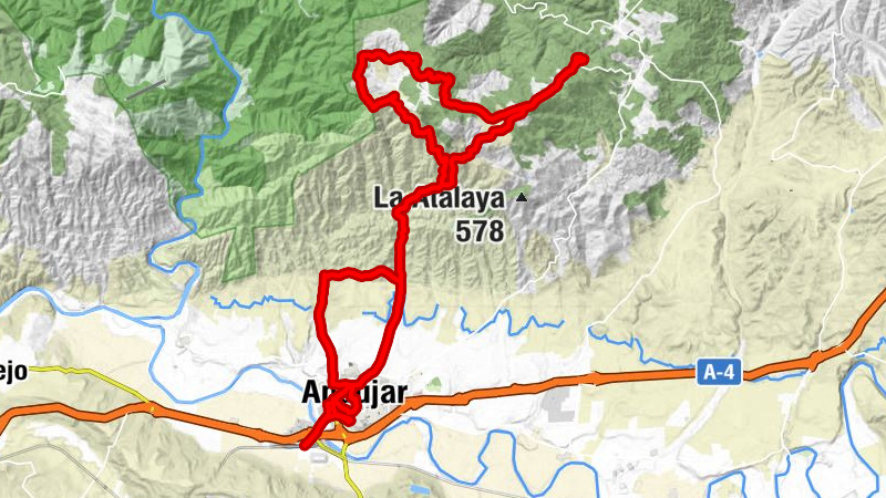 Andújar - Restaurante La Cadena - San Ginés - Ermita de San Ginés