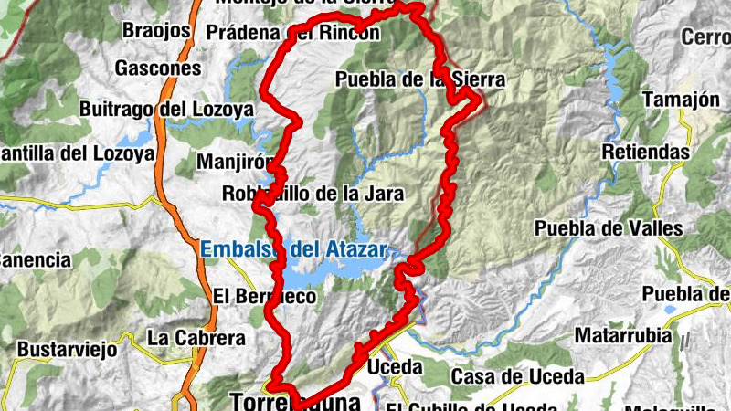 Patones de Abajo - Cerrilo de Zumacar - Iglesia de San Andrés Apóstol - Albergue de Casasola