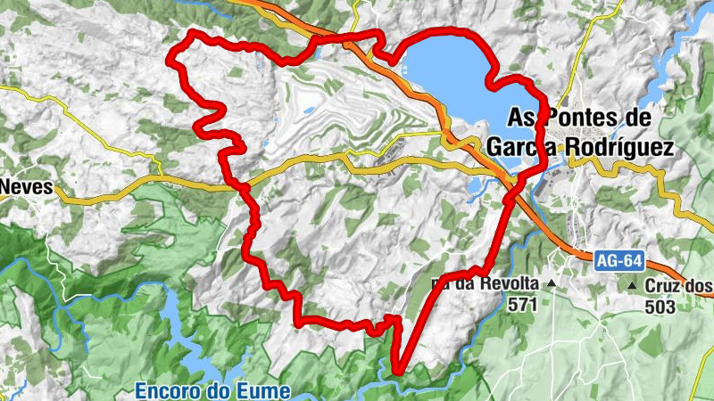 A Casilla - As Pontes de García Rodríguez - A Igrexa - Espiñaredo