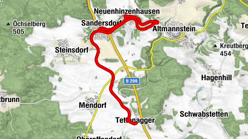 Tettenagger - Sandersdorf - Zur Klause - Mariä Unbefleckte Empfängnis