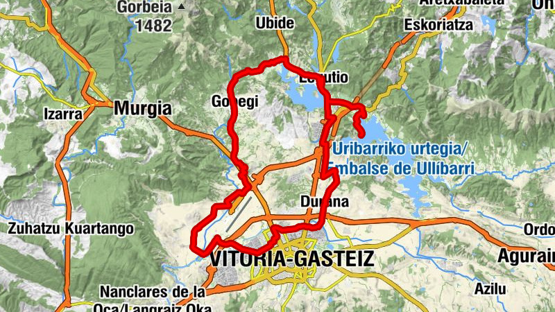 Ermita San Roque - Iglesia de Legutio - San Agustin - Iglesia de San Martín