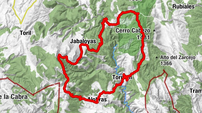 Tormón - Alobras - Jabaloyas - Collado de las Tabernillas