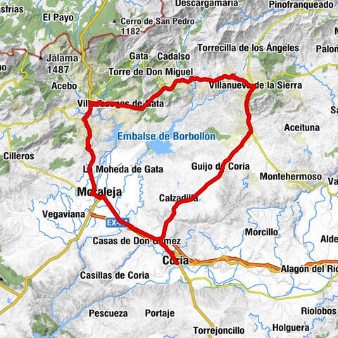 Coria - Mixtura - Calzadilla - Moraleja