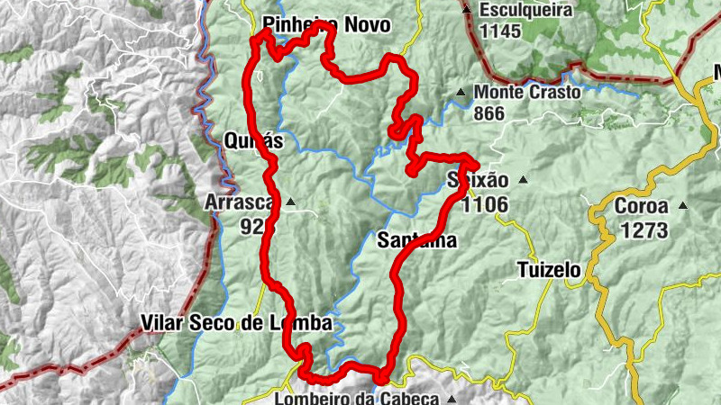 Vilar Seco de Lomba - Gestosa - Capela de Nosso Senhor dos Aflitos - Capela de São Marçal