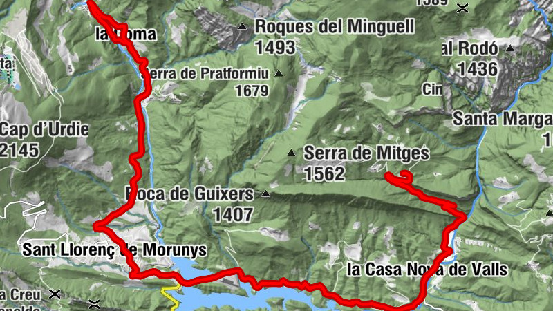 Guixers - la Casa Nova de Valls - Santa Creu d'Ollers