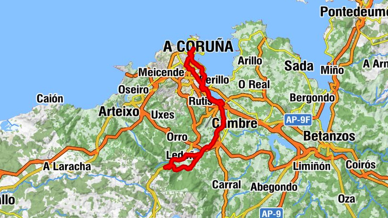 A Coruña - Igrexa Adventista do Sétimo Día - Santiago do Burgo - Igrexa de Santa María de Celas