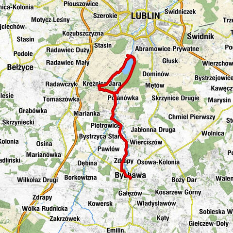 Bychawa - Rudnik - Młyn Bychawa - Restauracja & Hotel - Kościół pw. Wszystkich Świętych w Bychawce