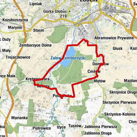 Dominów - Ćmiłów - Kościół pw. Świętego Marcina w Lublinie