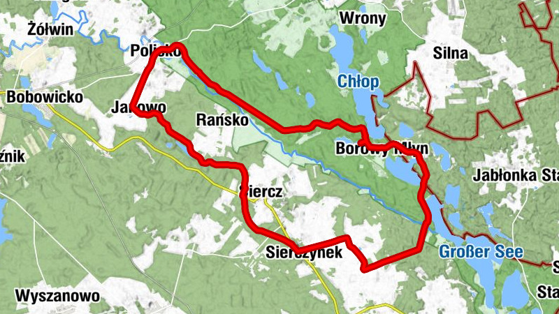 powiat międzyrzecki - Policko - Kościół pw. Ducha Świętego - Borowy Młyn