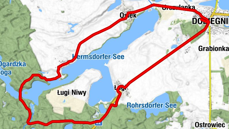 Dobiegniew - Urszulanka - Osiek - Cerkiew pod wezwaniem Zaśnięcia Bogurodzicy