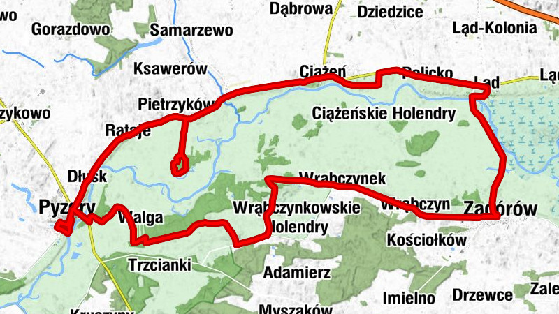 Ląd - Kaplica filialna pw. Matki Bożej Różańcowej - Kościół Narodzenia Najświętszej Maryi Panny - Kościół pw. św. Apostołów Piotra i Pawła