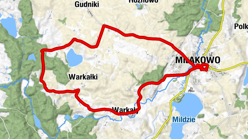 Kaplica klasztorna - Kościół pw. Podwyższenia Krzyża Świętego - Warkały - Miłakowo