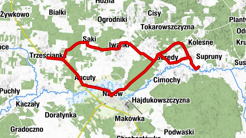 Trześcianka - Ancuty - Piaski - Kościół pw. Wniebowzięcia Najświętszej Maryi Panny i Świętego Stanisława