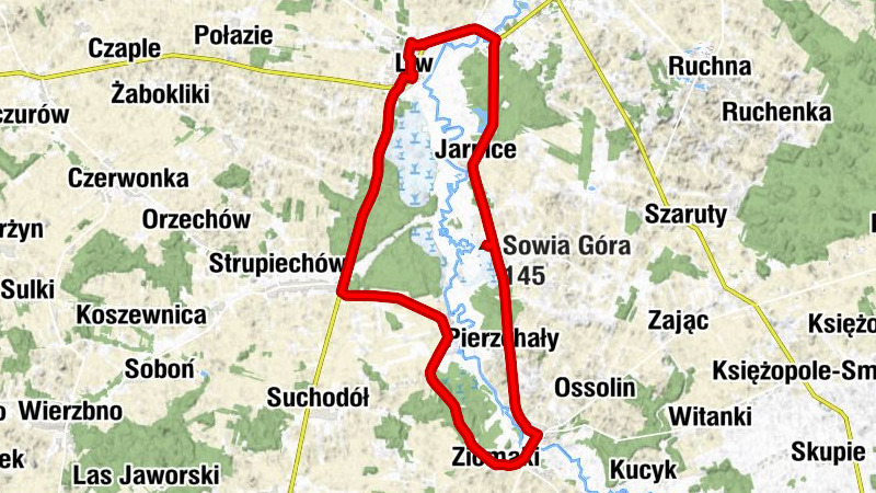 powiat węgrowski - Sowia Góra - Kościół pw. Świętego Leonarda - Liw