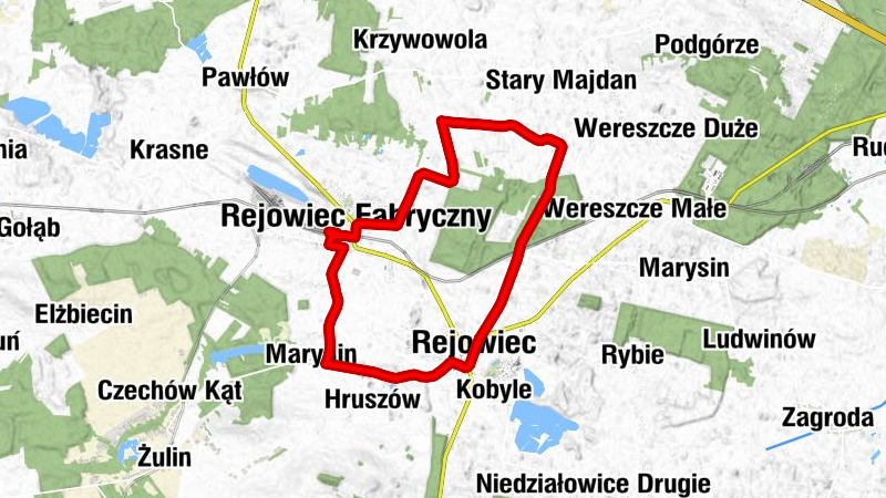Rejowiec - Rejowiec Fabryczny - Kościół pw. Świętego Jozafata Kuncewicza w Rejowcu