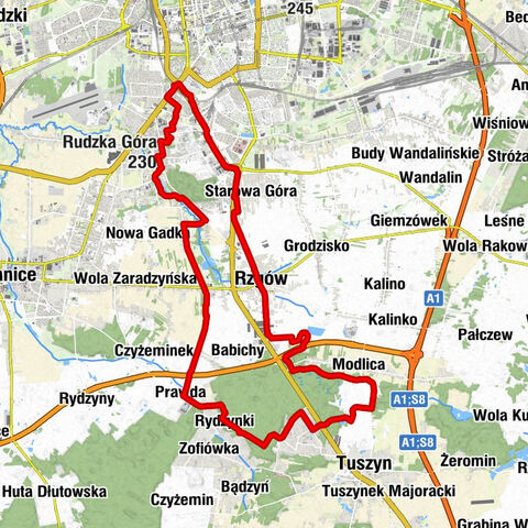 Kościół św. Franciszka z Asyżu - Kościół św. Krzysztofa - Rudzka Góra - Łódź