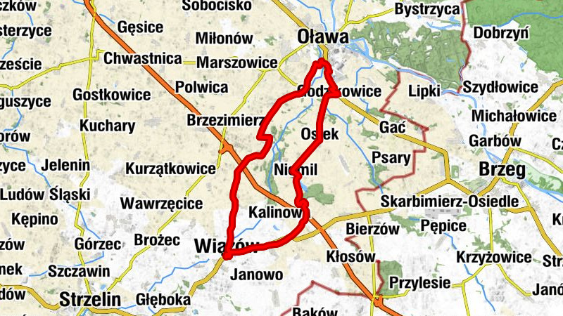 Wiązów - Kapica Cmentarna - Kościół pw. św. Wawrzyńca - Kościół św. Marii Magdaleny