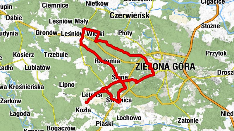 Letnica - Zielona Góra - Ołtarz polowy - Kościół pw. św. Marcina