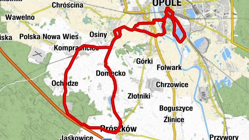Prószków - Kościół parafialny pw. św. Jerzego - Kościół parafialny pw. św. Józefa - Zamkowa