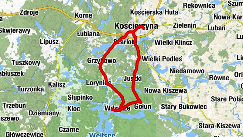 Kościerzyna - Wierzysko - Kościół pw. Wniebowzięcia Najświętszej Maryi Panny