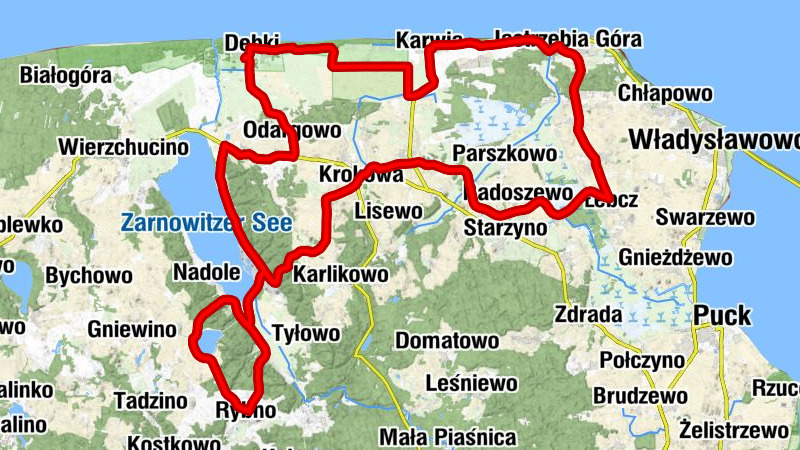Dębki - Kościół pw. Zwiastowania Pana - Kościół pw. Świętej Katarzyny Aleksandryjskiej - Kościół świętego Antoniego Padewskiego