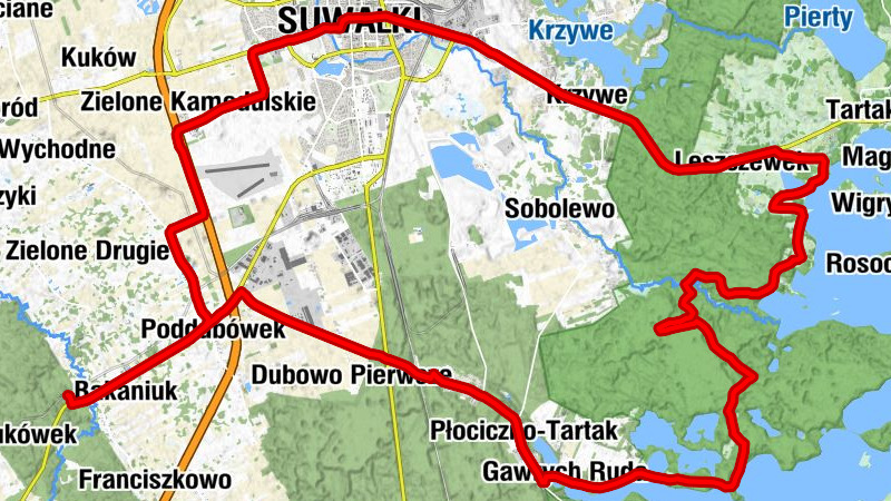 Bakaniuk - Kościół pw. Świętego Maksymiliana Marii Kolbego - Suwałki - Kaplica Przemienienia Pańskiego