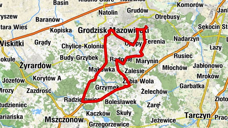 Owczarnia - Kaplica dojazdowa - Kościół pw. św. Kazimierza Królewicza - Nowa Wieś