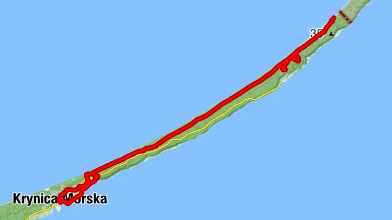Krynica Morska - Wielbłądzi Grzbiet