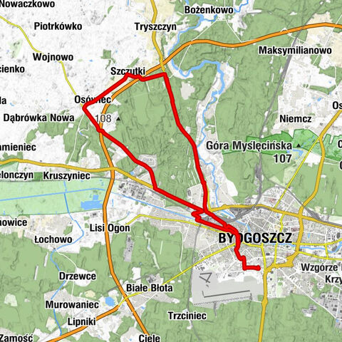 Dalmacja - Bydgoszcz - Osowa Góra - Kościół pw. św. Wojciecha