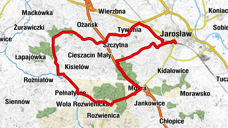 Jarosław - Ścieżki