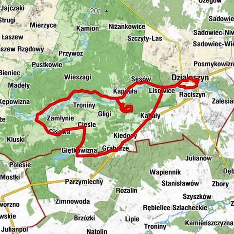 Działoszyn - Tymczasowa kaplica parafialna - Zelce - Osiedle Na Stoku