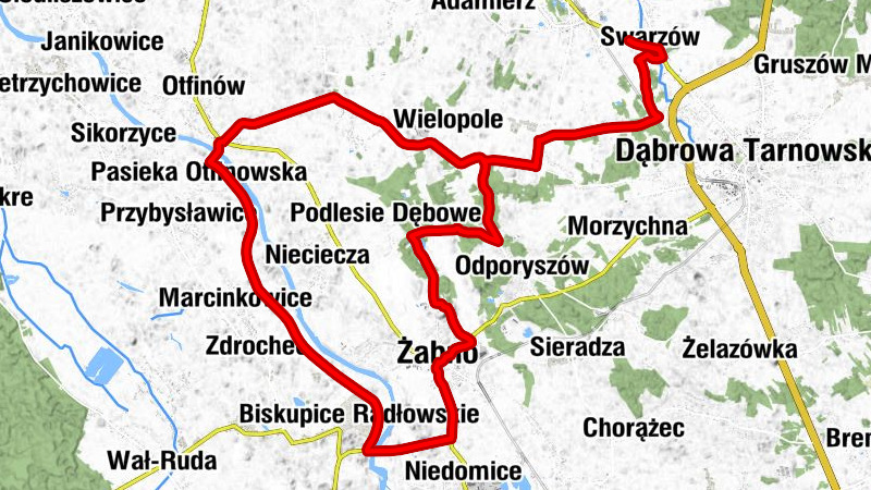 Classic - Swarzów - Kozubów - Żabno