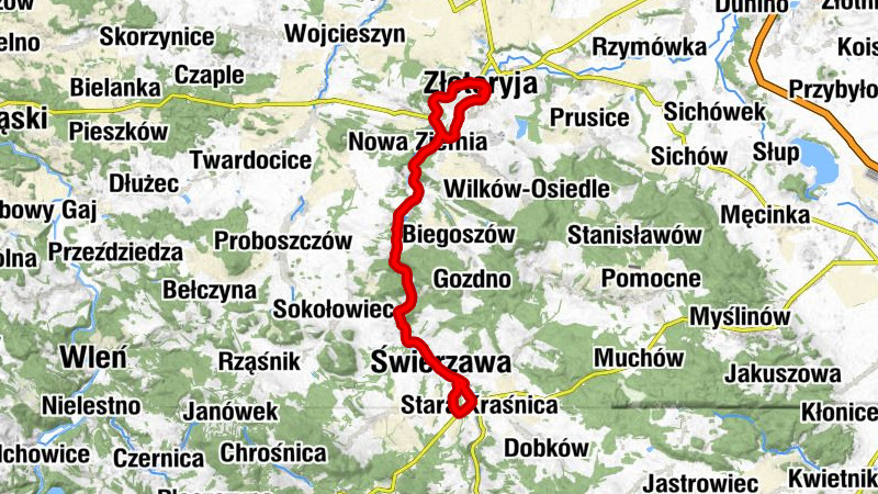 Złotoryja - Kościół pw. Matki Bożej Różańcowej - Kościół św. Józefa Oblubieńca - Stare Miasto