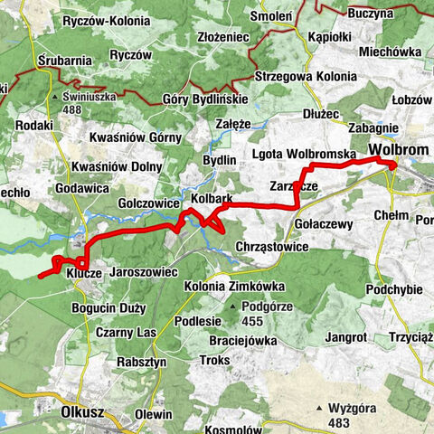 Wolbrom - Majorat - Skałka - Kaplica pw. Najświętszej Maryi Panny Nieustającej Pomocy