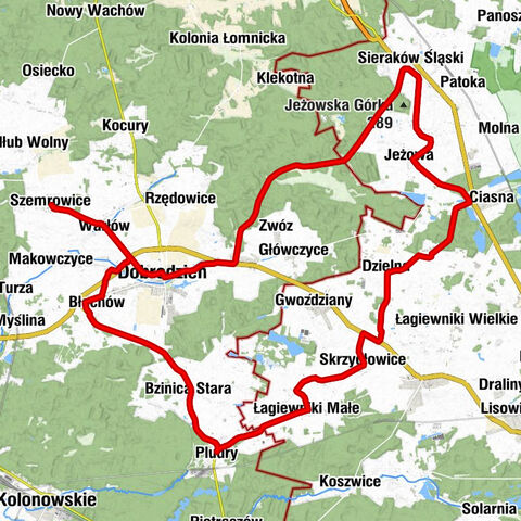 Szemrowice - Kościół parafialny pw. Nawiedzenia Najświętszej Maryi Panny - Kościół parafialny pw. św. Jadwigi - Kościół pw. św. Antoniego
