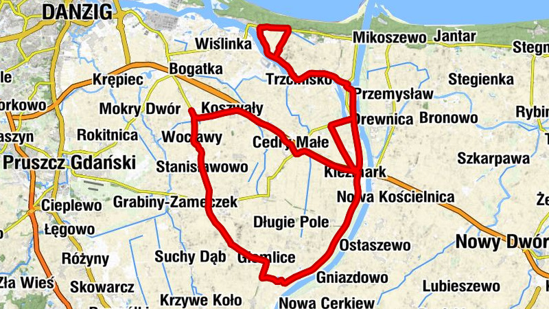 Koszwały - Cedry Małe - Kościół pw. Świętego Antoniego Padewskiego - Wocławy