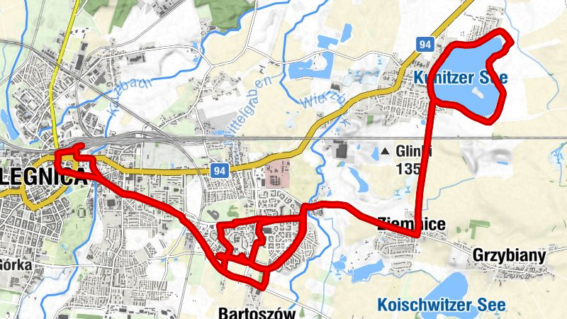 Legnica - Kościół pw. Marii Panny - Kościół pw. Najświętszego Serca Pana Jezusa - Kościół pw. Świętego Jacka Odrowąża