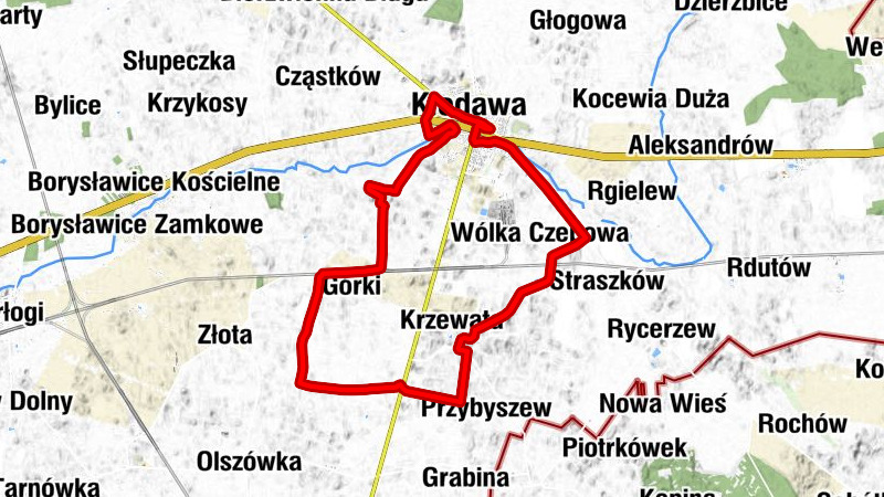 powiat kolski - Kłodawa - Kościół pw. św. Fabiana i Sebastiana - Błędów