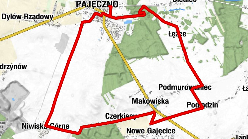 Pajęczno - kościół filialny pw. bł. Honorata Koźmińskiego - Niwiska Górne