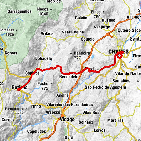 Boticas e Granja - Igreja Matriz de Sapiãos - S. Pedro - Capela de Santa Catarina - Boticas