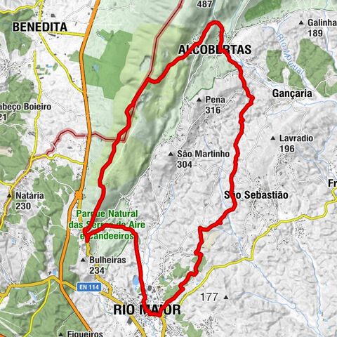 Rio Maior - Anta-Capela das Alcobertas - Olho d'Água - Capela São Francisco de Assis
