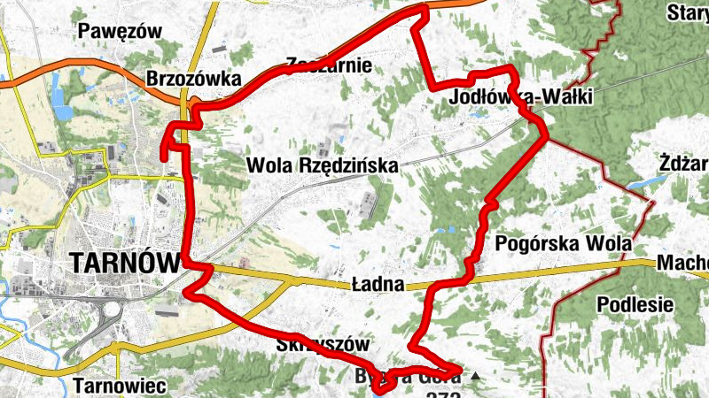 Zielone - Kościół pw. Świętego Stanisława Biskupa i Męczennika w Skrzyszowie - Kościół pw. Opatrzności Bożej - Tarnów